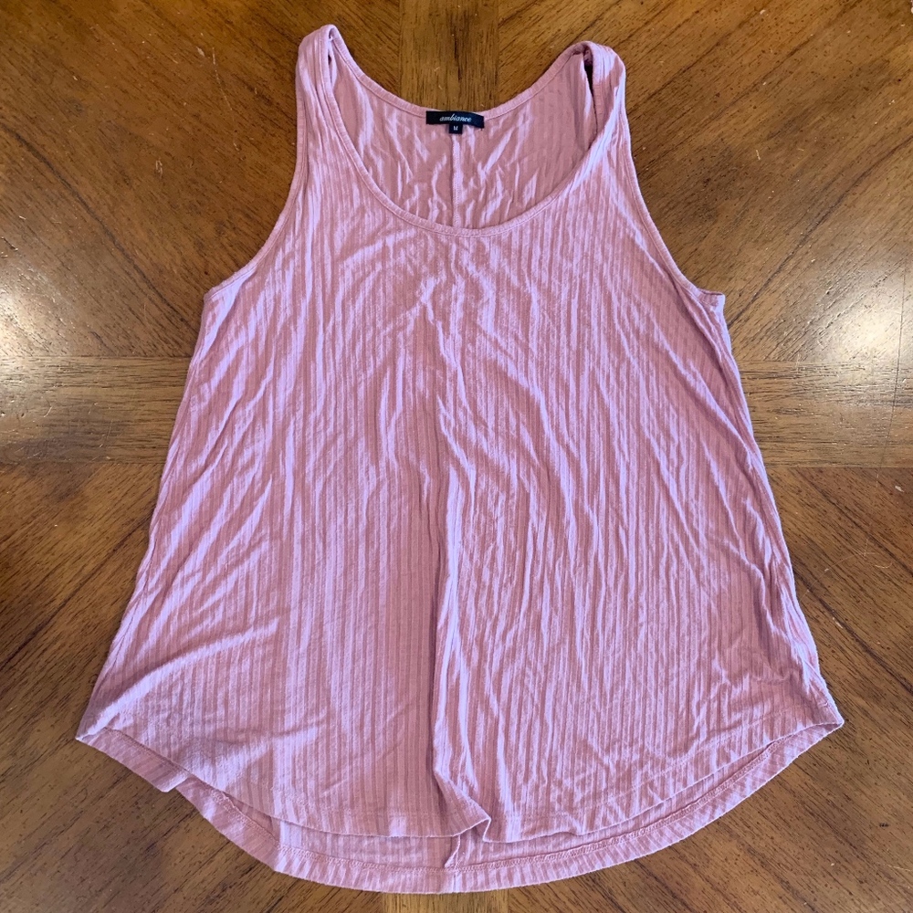 Pink/blush tank top